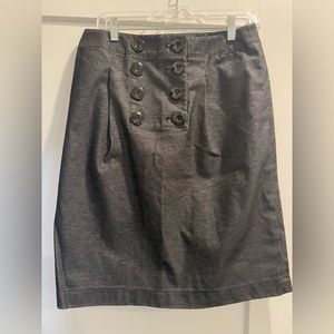 Anne Klein Stretch Denim Skirt Sz 6